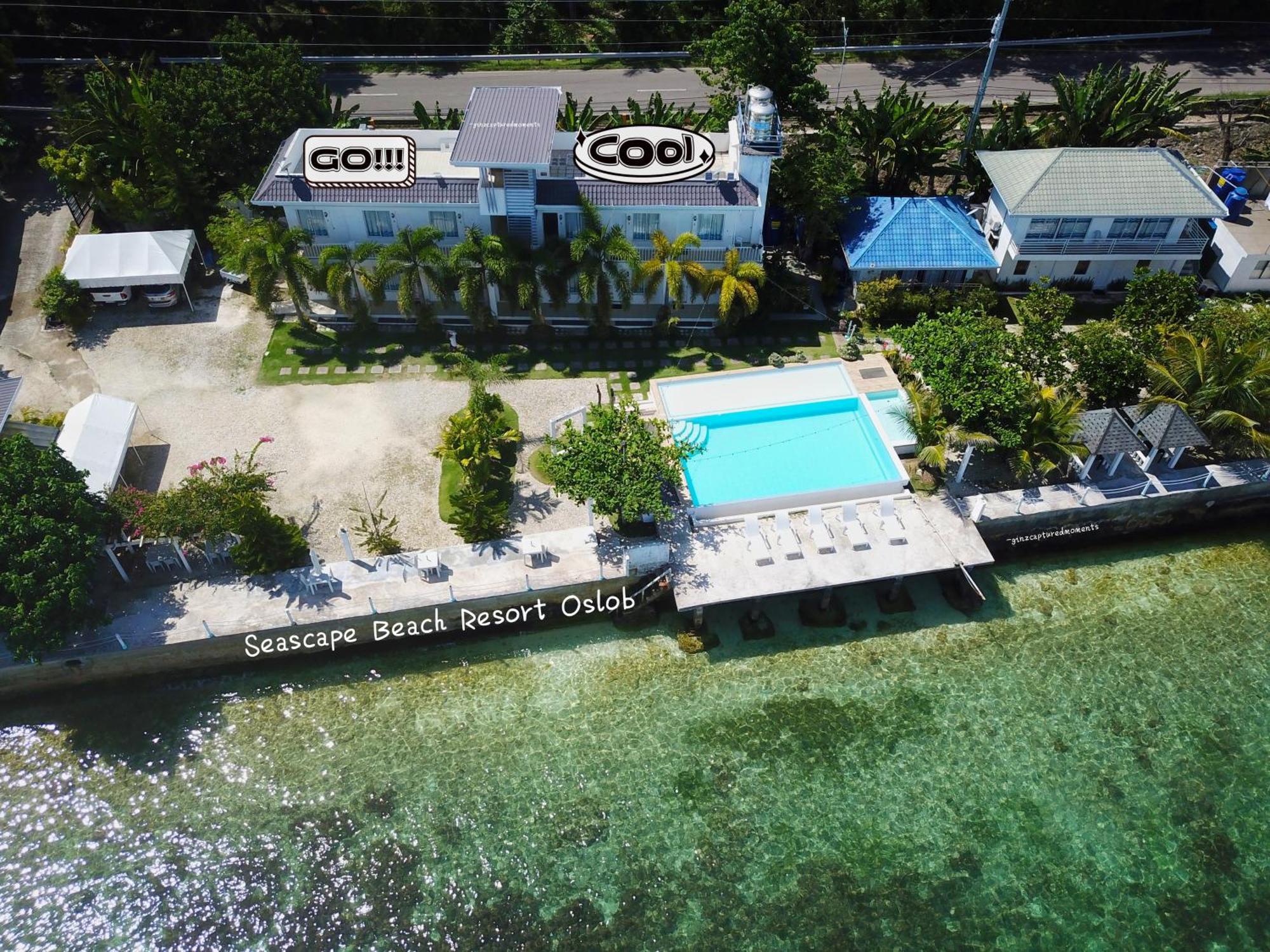 Seascape Beach Resort オスロブ エクステリア 写真